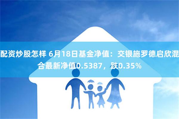 配资炒股怎样 6月18日基金净值：交银施罗德启欣混合最新净值0.5387，跌0.35%