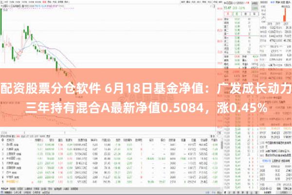 配资股票分仓软件 6月18日基金净值：广发成长动力三年持有混合A最新净值0.5084，涨0.45%