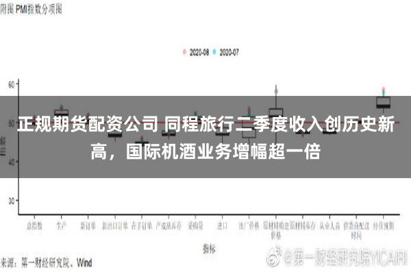 正规期货配资公司 同程旅行二季度收入创历史新高，国际机酒业务增幅超一倍