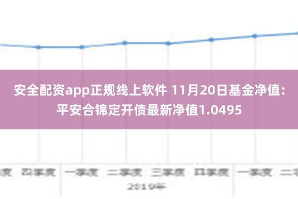 安全配资app正规线上软件 11月20日基金净值：平安合锦定开债最新净值1.0495